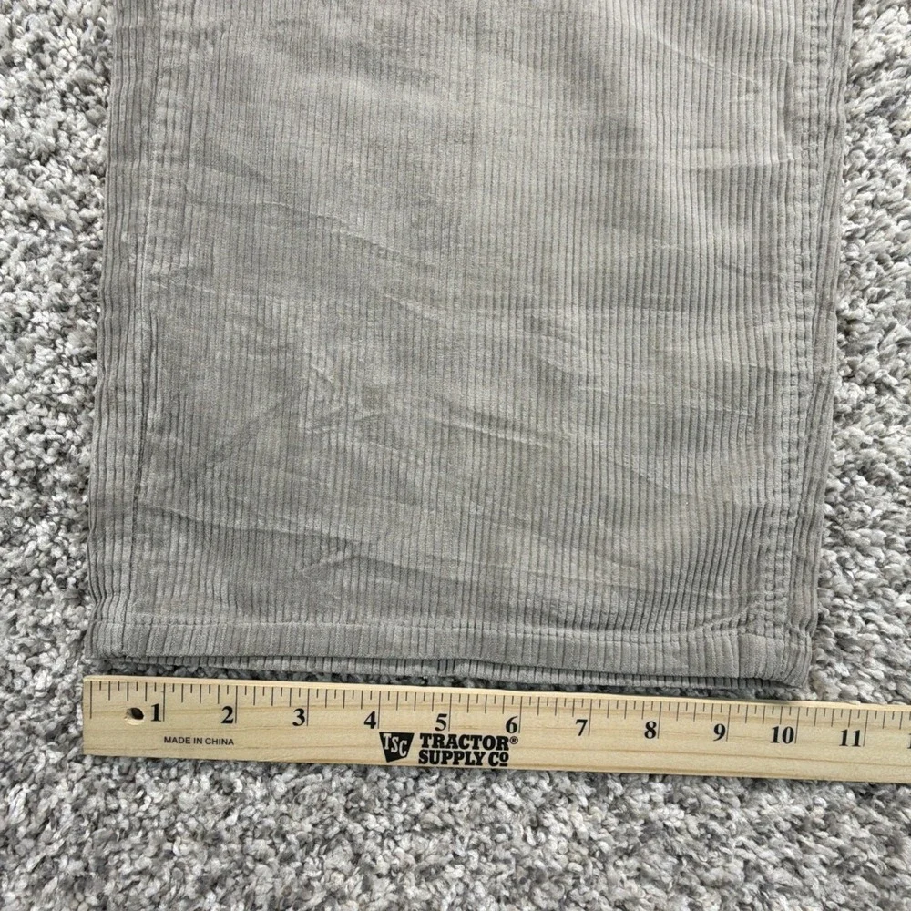 Vintage Polo Ralph Lauren 36x28‎ Beige Corduroy Pleated Made In USA Baggy